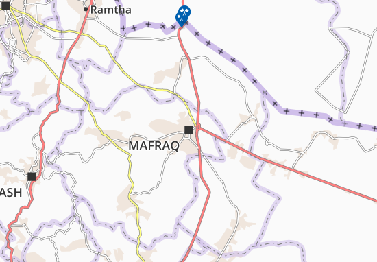 Mapa Mafraq