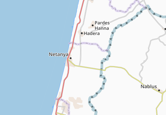 Karte Stadtplan Bet Halewi