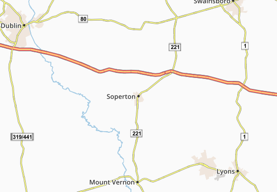 Soperton Map