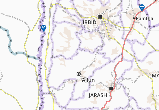 Karte Stadtplan Orjan