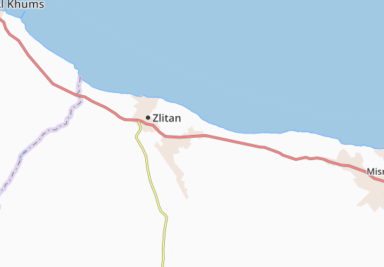 Mapa Qaryat Naima