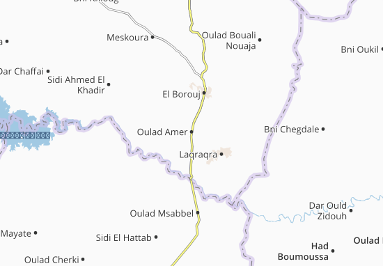 Oulad Amer Map