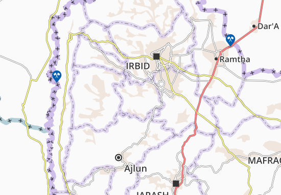 Karte Stadtplan Mazar Shamali