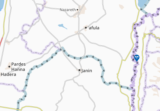 Karte Stadtplan Magen Sha’Ul