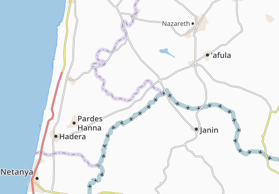 Mapa ’Ein Ibrahim