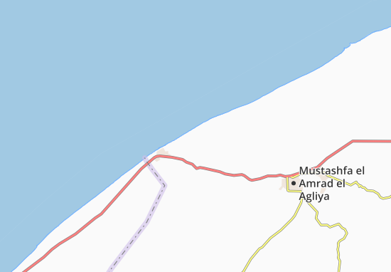 Mapa Badu-Elb-Ma