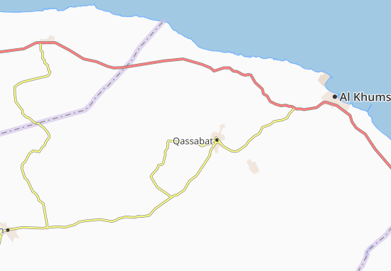 Mapa Qabilat al Qalil
