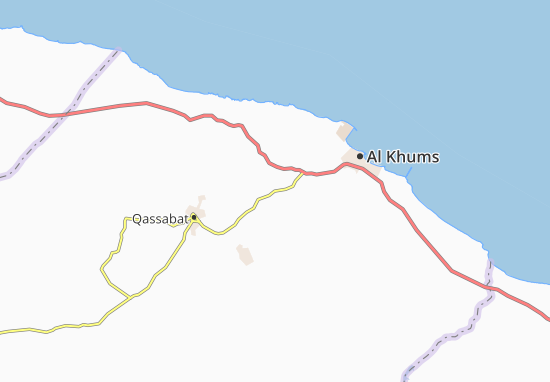 Qaryat Hinsir al Budawr Map