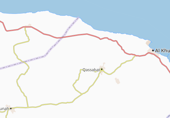 Mapa Qabilat al Karawinah
