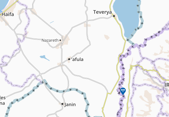 Karte Stadtplan Tamra