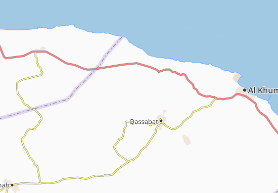 Kaart Plattegrond Qabilat Kirri