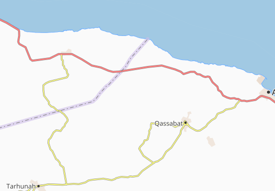 Kaart Plattegrond Qabilat al Jawabir