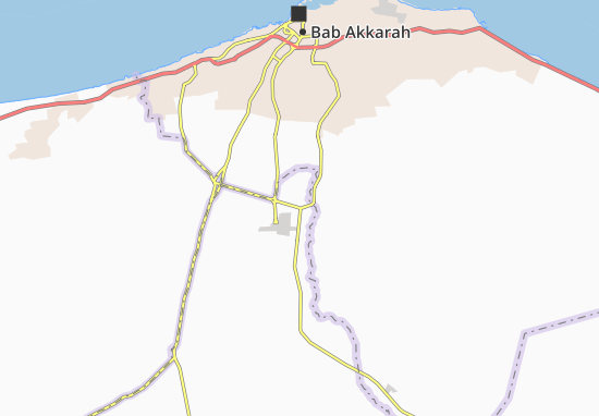 Kaart Plattegrond Bin Ghashir