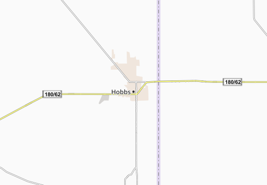 Karte Stadtplan Hobbs