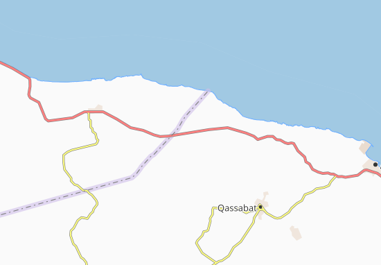 Karte Stadtplan Qaryat et Tamanin