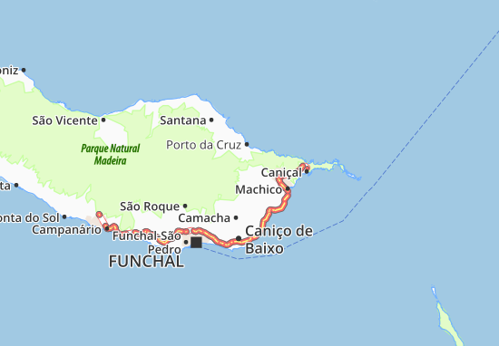 Mapa MICHELIN Ilha de Baixo - mapa Ilha de Baixo - ViaMichelin