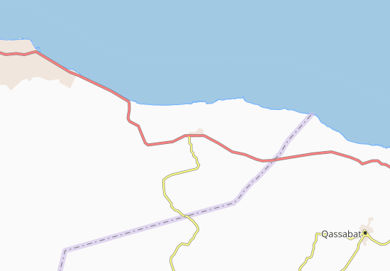 Kaart Plattegrond Al Garabulli