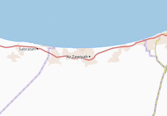 Haraf Az Zawiyah Map