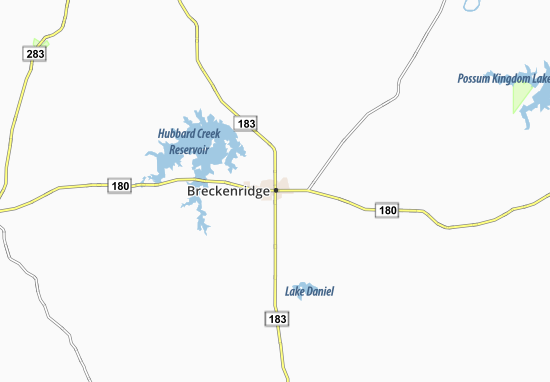 Mapa Breckenridge