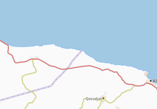 Kaart Plattegrond Qabilat ash Shurfah