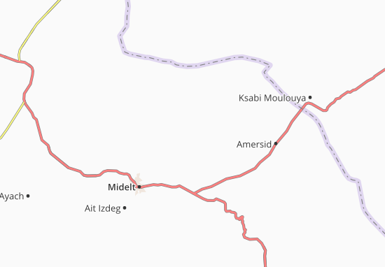 Mapa Mibladen