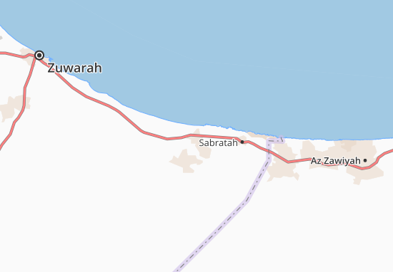 Mapa Sidi Bannur