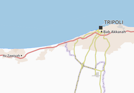 Karte Stadtplan Sidi Nasr