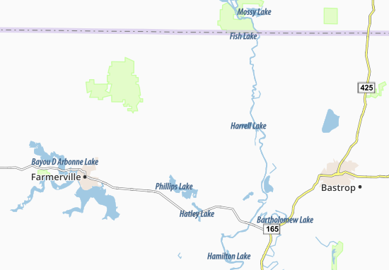 Mapa Linville