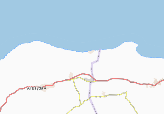 Karte Stadtplan Ras al Hilal