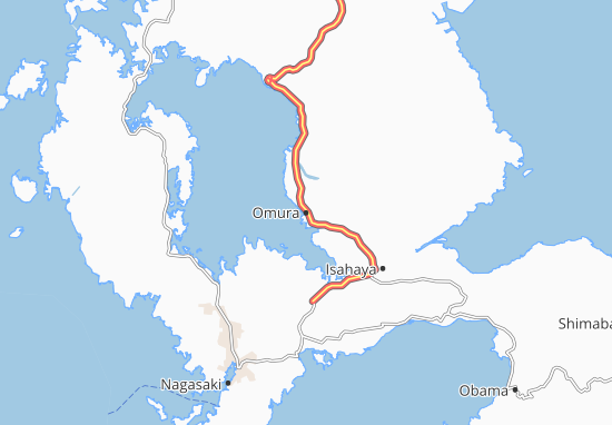 Mapa Omura