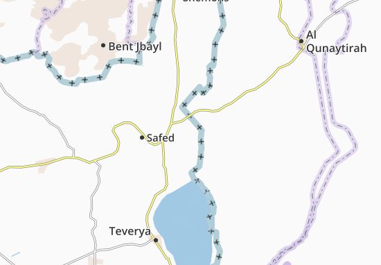 Karte Stadtplan Kefar Hanasi