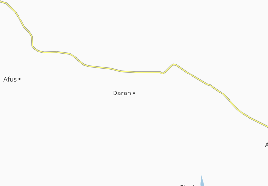 Mapa Daran