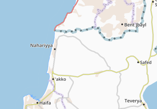 Karte Stadtplan Yehi’Am