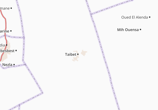 Mapa Taibet