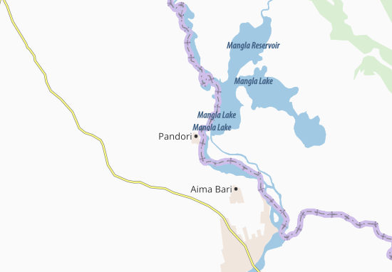 Mapa Pandori