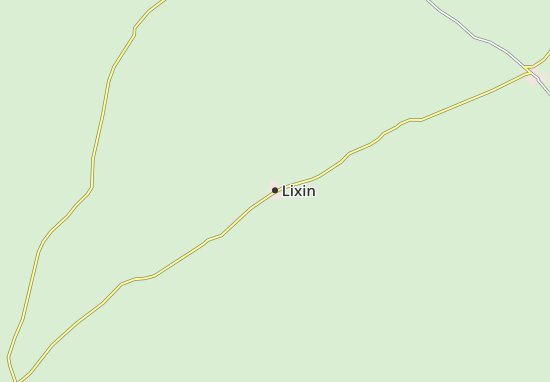Kaart Plattegrond Lixin