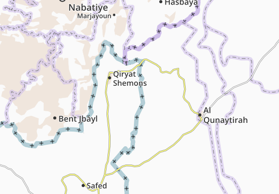 Karte Stadtplan Shamir