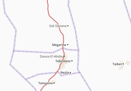 Mapa Megarine
