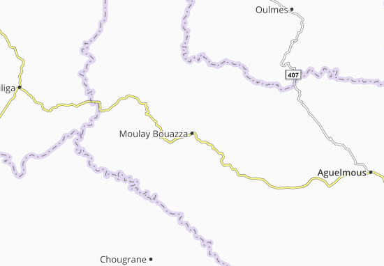 Mapa Moulay Bouazza