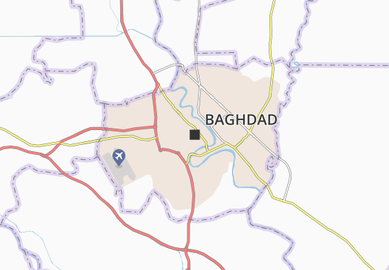 Carte-Plan Baghdad