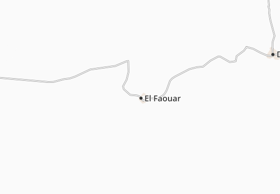 Mapa El Faouar