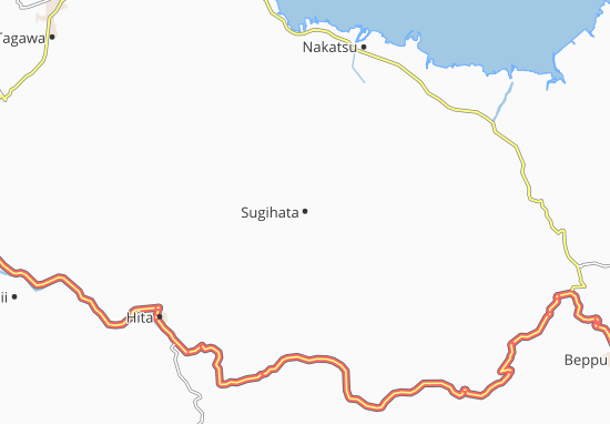 Karte Stadtplan Sugihata