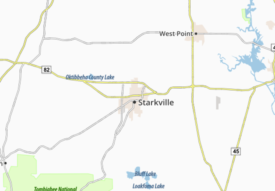 Carte-Plan Starkville