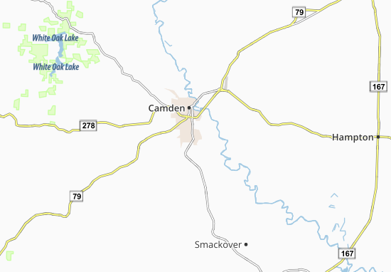Mapa Cullendale