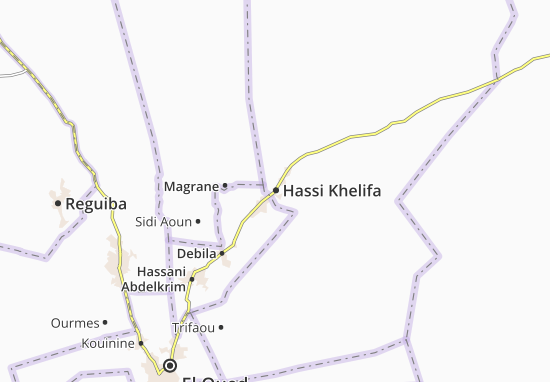 Hassi Khelifa Map