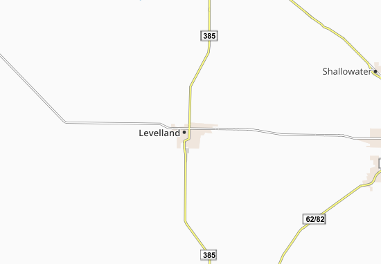 Mapa Levelland