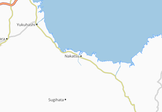 Kaart Plattegrond Nakatsu