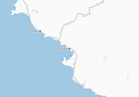 Mapa Tanabe