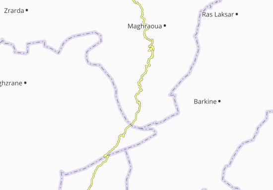 Mapa Bouyablane