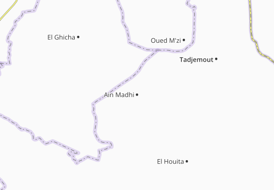 Mapa Ain Madhi
